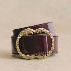 Sézane Artemis Belt Icy purple Size : 100